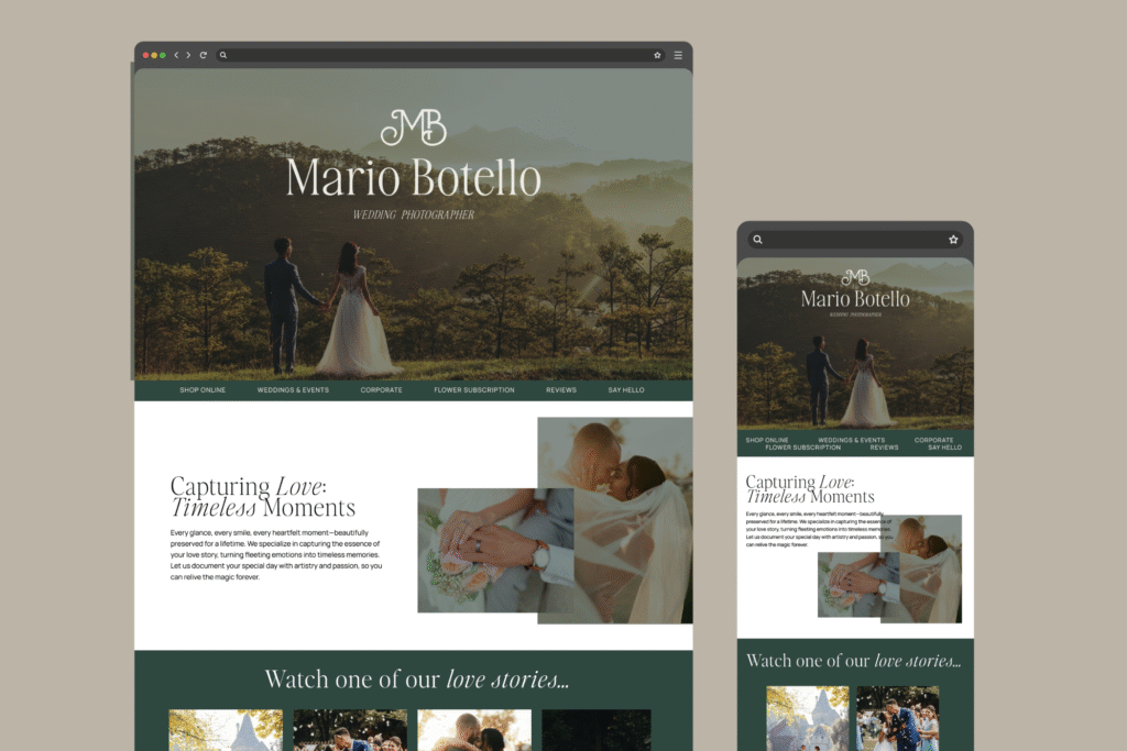 Wedding Web Botello