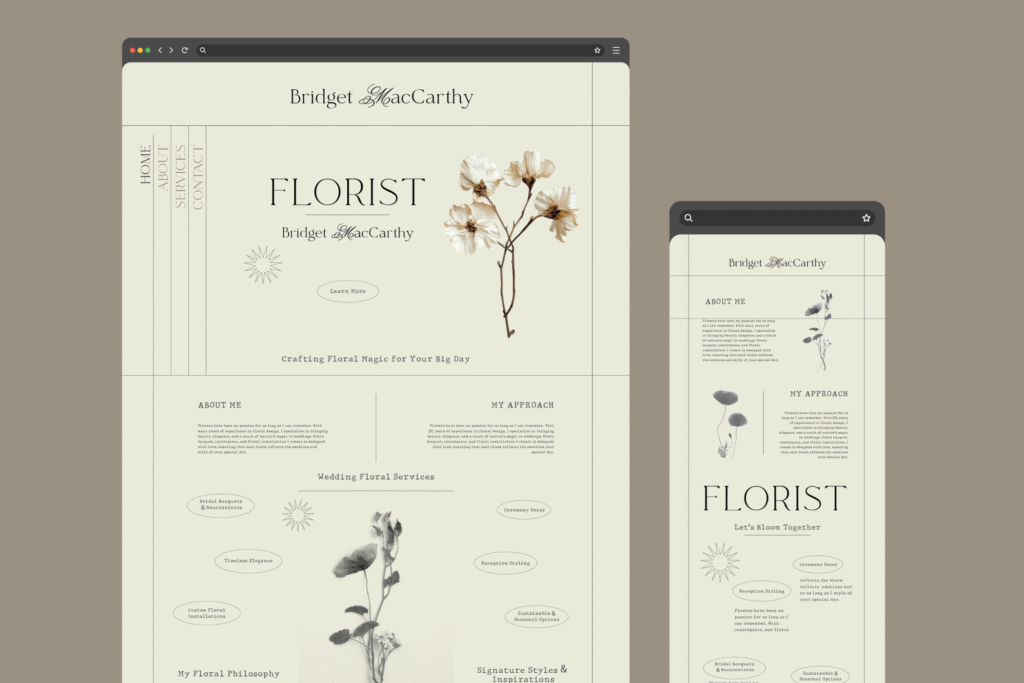 Wedding Web Florist
